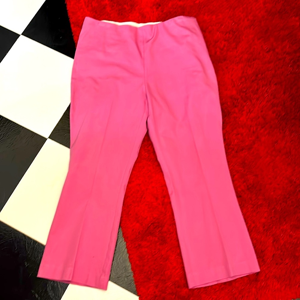 A new day pink boot leg dress pant 14